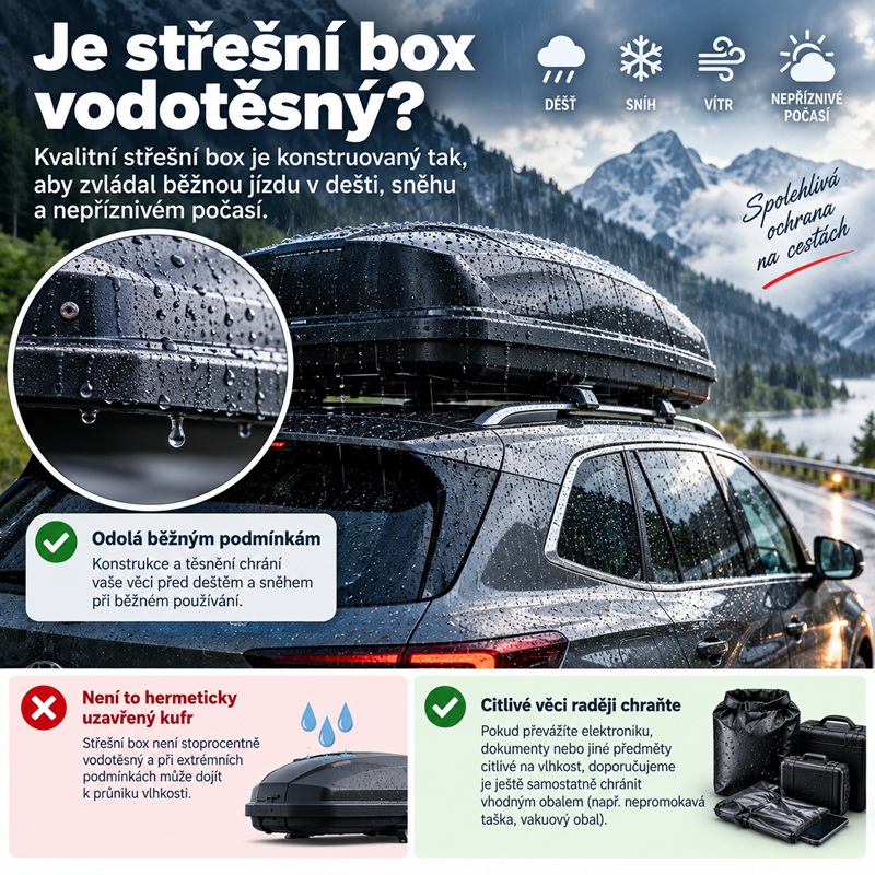 Jak vybrat střešní box
